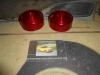 PI207 PI4 JUEGO TULIPAS PILOTO REDONDO COLOR ROJO MEDIDA 70x37mm DE TORNILLO A TORNILLO 52mm HELLA 92096