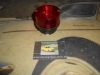 PI212* PI4 PILOTO REDONDO COLOR ROJO CAMION REMOLQUE TRACTOR CARAVANA AUTOBUS MEDIDA 73x75mm DE TORNILLO A TORNILLO 60mm