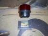 PI212* PI4 PILOTO REDONDO COLOR ROJO CAMION REMOLQUE TRACTOR CARAVANA AUTOBUS MEDIDA 73x75mm DE TORNILLO A TORNILLO 60mm