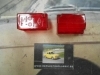 PI218 PI4 JUEGO 2 TULIPAS PILOTO RECTANGULAR CAMION AUTOBUS CARAVANA TRACTOR REMOLQUE COLOR ROJO MARCA RINDER 1173.00 MEDIDA 53x