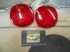 PI221 PI4 JUEGO TULIPAS PILOTO UNIVERSAL CAMION AUTOBUS CARAVANA TRACTOR REMOLQUE MARCA YORKA 42312 COLOR ROJO MEDIDA 80x80x20mm
