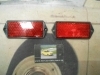 PI237 PI4 JUEGO 2 CATADIOPTRICOS RECTANGULAR CAMION AUTOBUS REMOLQUE TRACTOR CARAVANA MEDIDA 125x50mm DE TORNILLO A TORNILLO 113