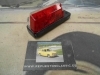 PI248 PI4 PILOTO COLGANTE LATERAL CAMION REMOLQUE CARAVANA LUZ POSICION BICOLOR ROJO/BLANCO MODELO HELLA 11599 110x33x42mm