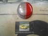 PI250* PI4 TULIPA PILOTO REDONDO LATERAL CAMION REMOLQUE CARAVANA LUZ POSICION BICOLOR ROJO/BLANCO MODELO IRZO 75x40mm DE TORNIL