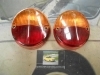 PI257 PI4 JUEGO TULIPAS PILOTO TRASERO COLOR ROJO/AMBAR CAMION AUTOBUS CLASICO GEMO 1056 PILOTO 335 CON LUZ DE MATRICULA