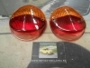 PI257 PI4 JUEGO TULIPAS PILOTO TRASERO COLOR ROJO/AMBAR CAMION AUTOBUS CLASICO GEMO 1056 PILOTO 335 CON LUZ DE MATRICULA