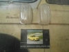 PI283 PI4 JUEGO TULIPAS OVALADAS PILOTO LUZ POSICION COLOR BLANCO CAMION AUTOBUS CARAVANA REMOLQUE TRACTOR YORKA 25069 MEDIDA 65