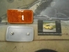 PI312 PI4 JUEGO CATADIOPTRICOS RECTANGULAR COLOR AMBAR CAMION AUTOBUS REMOLQUE TRACTOR CARAVANA MEDIDA 85x48mm DE TORNILLO A TOR