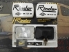 PI325 PI4 JUEGO FAROS ANTINIEBLA COLOR BLANCO RINDER 900 CON TAPADERAS MEDIDA 158x110mm