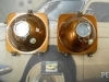 PI326 PI4 JUEGO FAROS CUADRADOS CRUCE RINDER 9628.11 OPTICA C-E9 1046 CAMION AUTOBUS TRACTOR MEDIDA 160x160mm EUROPEO