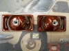 PI329 PI4 JUEGO FAROS UNIVERSAL RECTANGULAR RINDER 9667.11 H3 REF.996/997 MEDIDA 215x120mm