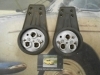 PI348 PI4 JUEGO PORTALAMPARAS PILOTO COLGANTE CAMION CLASICO 3 SERVICIOS PARA TULIPAS DE 75mm