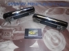MAN366 JUEGO MANETAS DELANTERAS EXTERIORES SEAT 131 CROMO-NEGRO MISMA LLAVE