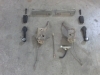 DS31 CONJUNTO VARIOS ACCESORIOS CIERRE Y ELEVALUNAS PUERTAS SEAT 128 DE OCASION SIN LLAVES