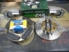 FZ07 OFERTA KIT COMPLETO FRENOS TRASEROS SEAT 124, 1430, 131, 132. DISCOS, PASTILLAS, LATIGUILLOS Y PINZAS DE FRENO.