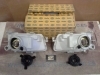 H270P3 JUEGO FAROS H4 OPEL ASTRA F 91>98, HELLA 1AG007573021-1AG007573011, 12636-12635