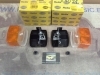 H508P5 JUEGO PILOTOS INTERMITENTES CUADRADOS BICOLOR BLANCO/AMBAR, HELLA 2BE002776251-2BE002776261 (21040-21041)