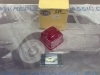 H533P6 TULIPA ROJA PILOTO TRASERO CUEDRADO CON LUZ MATRICULA CAMION, TRACTOR, CARAVANA, REMOLQUE, HELLA 9EL135266001 (92143)