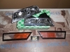 IC92 P3 JUEGO PILOTOS DELANTEROS YORKA CITROEN GSA BICOLOR MARCO NEGRO