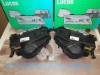 IP01 P1 JUEGO FAROS PEUGEOT 405 MI16 , SRI , GRI 88-->92 LUCAS LXB216/LXB217 H4+H1 REGULACION HIDRAULICA