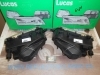 IP03 P1 JUEGO FAROS PEUGEOT 405 88-->92 LUCAS LXB212/LXB213 H4 REGULACION MANUAL