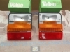 IRE123 JUEGO PILOTOS TRASEROS RENAULT 7 1ª SERIE CIBIE - VALEO 061408 / 061409 MOLDURA CROMO