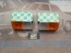 IRE134 JUEGO TULIPAS PILOTOS DELANTEROS RENAULT 6 1ª SERIE YORKA