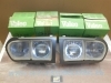 IRE211 JUEGO 4 OPTICAS FAROS CON SOPORTES Y BISELES RENAULT 12 TS 2ª SERIE 77 -> VALEO H1