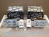 IRE233 JUEGO COMPLETO OPTICAS FAROS RENAULT 12 S ->74 KINBY FOCO EUROPEO + H1 CON SOPORTES