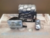 IRE240 JUEGO OPTICAS FAROS LADO DERECHO RENAULT 12 S 74-> KINBY - VALEO H4 + H1 CON SOPORTE