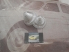 IRE69 JUEGO TULIPAS PILOTOS DELANTEROS RENAULT 4L , 4F ANTIGUO 1ª SERIE