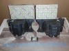 ISE08 JUEGO FAROS COMPLETO CIBIE SEAT 131 1ª SERIE FOCO EUROPEO E9 CON SOPORTES