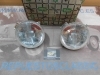 ISE107 JUEGO OPTICAS FAROS EXTERIORES KINBY-ELMA FIAT 850 COUPE 3ª SERIE FOCO EUROPEO