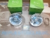 ISE126 JUEGO OPTICAS FAROS FORES 135mm SEAT 600 D 1ª SERIE FOCO EUROPEO CON LUZ DE POSICION