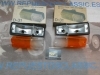 ISE154 JUEGO PILOTOS DELANTEROS BICOLOR SEAT 128