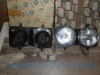 ISE16 JUEGO 4 FAROS KINBY H1 CON CERQUILLO Y SOPORTES SEAT 132 1ª SERIE