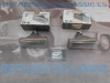 ISE175 JUEGO PILOTOS DELANTEROS SEAT 124 SPORT 1600 , SEAT 850 COUPE METAL CROMO