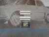 ISE190 JUEGO 2 SEPARADORES LUZ PILOTO TRASERO SEAT 850 BERLINA , COUPE , SIATA