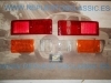 ISE267 JUEGO COMPLETO TULIPAS PILOTOS TRASEROS SEAT 132 2ª SERIE