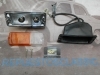 ISE299 PILOTO DELANTERO DERECHO SEAT 127 1ª SERIE 76-> TULIPA BICOLOR BISEL METALIZADO CON GOMA Y CABLEADO