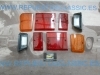 ISE331 JUEGO COMPLETO TULIPAS PILOTOS TRASEROS SEAT 127 2ª SERIE C , CL CON LUZ ANTINIEBLA