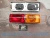 ISE392 JUEGO PILOTOS TRASEROS METALICOS SEAT 124 1ª SERIE LADA 1200 , 1300