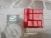 ISE436 TULIPA ROJA CON CATADIOPTRICO PILOTO TRASERO DERECHO SEAT 124 SPORT COUPE 1800