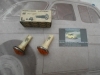 ISE456 JUEGO PILOTOS INTERMITENTES LATERALES PLANOS CON LAMPARA SEAT 133 , 127 , 124 , 124 SPORT 1600 , AUTOBIANCHI A111