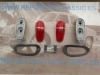 ISE542 JUEGO PILOTOS TRASEROS SEAT 600 N TULIPA ROJA