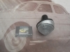 ISE562 PILOTO DELANTERO METALICO SEAT 600 D TULIPA BLANCA ( 2 POLOS )