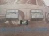 ISE584 JUEGO TULIPAS PILOTOS DELANTEROS SEAT 1500 BIFARO