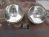 ISI06 JUEGO OPTICAS FAROS HELLA SIMCA 1000 , 1200 ANCLAJE HELLA FOCO EUROPEO