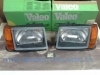 IFi98P5 JUEGO FAROS H4 LANCIA-AUTOBIANCHI Y10 LX-4WD ->89 PILOTO INTERMITENTE AMBAR, VALEO 084440 - 084441