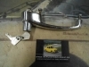 MAN258 MANETA EXTERIOR DKW MODERNA CROMO CON LLAVE